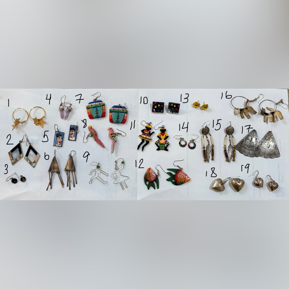 Assorted Earrings